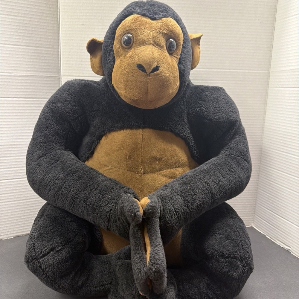 Melissa and Doug 24" Chimpanzee Stuffed Animal Realistic Hugger Plush Toy Large